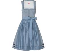 Spieth & Wensky Midi Dirndl Fresia Hellblau (Größe: 42) 42 blau