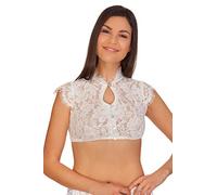 Spieth & Wensky Trachten Dirndlbluse - GRIMALDI - schwarz, weiß, Größe 36