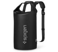 Spigen Dry Bag 30L [Aqua Shield] wasserdichte Tasche & wasserfester Rucksack für Strand, Schwimmen, Camping, Kajakfahren, Bootfahren - Schwarz