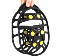 Spikes for Shoes | 6-Teeth Traction | Walking Ice Boot Cleats with Studs,for Hiking Walking Climbing Outdoor Cold Weather C Mountain Trails, Ensuring Ommuting Running Gardening Women Men