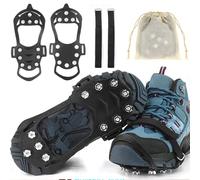 Spikes für Schuhe Winter Größe 35-47 Schuhspikes Schnee und EIS, Spikes Schuhe Schuhkrallen Anti Rutsch Schuhspikes, Steigeisen für Damen und Herren