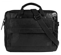 Spikes & Sparrow Aktentasche Echt Leder Herren 021731 Business Tasche | Notebooktasche mit Trolley-Halterung | Dokumententasche mit Stifthalter