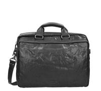 Spikes & Sparrow Bronco 3 Zipper Businesstas black