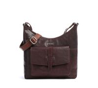 Spikes & Sparrow Bronco Beuteltasche dunkelbraun, Leder, Damen