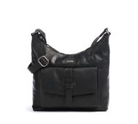 Spikes & Sparrow Bronco Beuteltasche schwarz, Leder, Damen