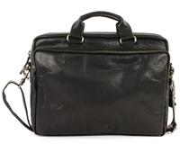 Spikes & Sparrow Bronco 3 Zipper Businesstas black