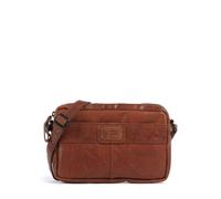 Spikes & Sparrow Umhängetasche Echt Leder Damen | kleine Vintage-Handtasche, Cross-Body-Tasche cognac | 022184