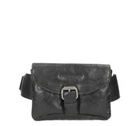 Gürteltasche SPIKES & SPARROW, Gr. B/H/T: 19cm x 13cm x 5cm onesize, schwarz, Leder, vintage, Taschen Gürteltasche, echt Leder (28768644-0) schwarz
