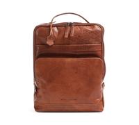 Spikes & Sparrow Bronco Rucksack Leder 40 cm Laptopfach braun