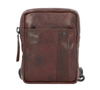 Spikes & Sparrow Bronco Umhängetasche Leder 13 cm darkbrown (69551B-01) braun