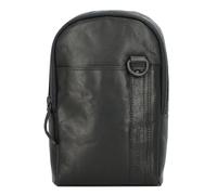 Spikes & Sparrow Bronco Umhängetasche Leder 17,5 cm black