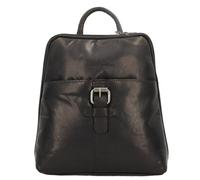 Spikes & Sparrow Lederrucksack Texas, Schwarz