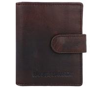 Spikes & Sparrow Geldbörse RFID Leder 8 cm braun