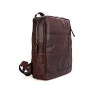 Spikes & Sparrow Leather Backpack - Rowan - Dark brown