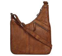 Umhängetasche SPIKES & SPARROW Gr. B/H/T: 30 cm x 35 cm x 5 cm onesize, braun (cognac) Damen Taschen (81285040-0) cognac