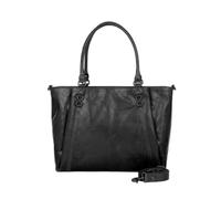 Spikes & Sparrow Leren Laptop Schoudertas - 15.6 inch - Dominique - Zwart