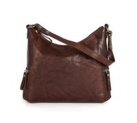 Spikes & Sparrow Leren Schoudertas - Toronto - Donkerbruin