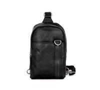 Spikes & Sparrow Leren Slingbag - Washington - Zwart