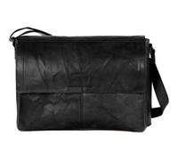 SPIKES & SPARROW Ronn Messenger Bag Black