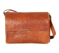 Messenger Bag SPIKES & SPARROW, Damen, Gr. B/H/T: 38cm x 25cm x 13cm onesize, braun (cognac), Leder, Taschen, echt Leder (85923125-0) cognac
