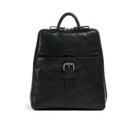 Spikes & Sparrow Lederrucksack Texas, Schwarz