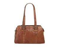 Spikes & Sparrow Schultertasche Damen cognac, ONE SIZE
