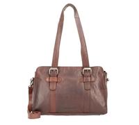 Spikes & Sparrow Schultertasche Leder 34 cm braun