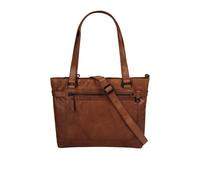 Shopper SPIKES & SPARROW, Damen, Gr. B/H/T: 37cm x 27cm x 8cm onesize, braun (cognac), Leder, vintage, Taschen Shopper, echt Leder (43268001-0)