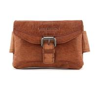 Gürteltasche SPIKES & SPARROW, Gr. B/H/T: 19cm x 13cm x 5cm onesize, braun (cognac), Leder, vintage, Taschen Gürteltasche, echt Leder (19502931-0) cognac