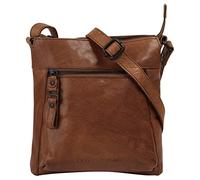 Spikes & Sparrow Umhängetasche echt Leder Damen | Business Crossbody Bag | Messenger mit Stifthalter | Handtasche mit Smartphonefach | 021720