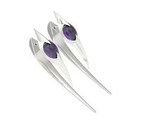 Spikes Statement Ohrringe, trendige Ohrstecker aus Metall, Unisex, Punk Schmuck, Musik Festival Zubehör für Frauen und Mädchen, Gothic Punk Ohrringe
