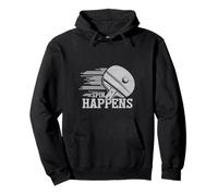 Spin Happens Funny Table Tennis Player Racket Paddle Zone Pullover Hoodie