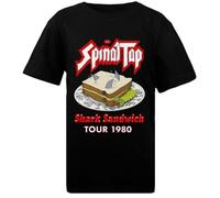 Spinal Tap - Shark Sandwich Tour 1980 Kid Black Tee Reguläres Unisex-T-Shirt