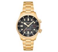 Spinnaker Herren 42 mm Bradner Bascom Japanische Automatikuhr mit massivem Edelstahlarmband SP-5111, Medaillon Carbon, Japanisch