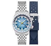 Spinnaker Bradner GMT Herren-Automatikuhr 42 mm mit massivem Edelstahlarmband SP-5121, 42.0