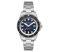 Spinnaker Croft Pioneer SP-5136 Automatik-Herrenuhr mit massivem Edelstahlarmband 42mm, Dunkelblau, Croft Pioneer Automatik