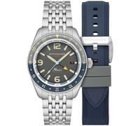 Spinnaker Fleuss GMT Automatik | 43 mm, Tiefes grau, Fleuss GMT Automatic
