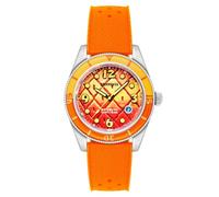 Spinnaker Fleuss SP-5151 - Automatische Herrenuhr mit 43 mm, Motiv: SpongeBob Schwammkopf SquarePants Conch Street, limitierte Auflage mit Gummiband, Riemen