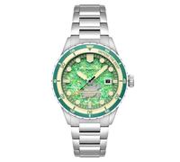 Spinnaker HASS Automatik 4 Ocean Herren Armbanduhr mit massivem Edelstahlarmband SP-5172, Meeresschildkröten