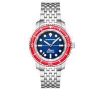 Spinnaker Herren 40 mm Fleuss 40 Automatikuhr mit massivem Edelstahlarmband SP-5133, Royal Splash