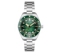 Spinnaker Herren 42 mm Junior Piccard Automatikuhr mit massivem Edelstahlarmband SP-5159, meergrün, Junior Piccard Automatik