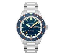 Spinnaker Herren 43mm Hass Automatik Azure Blue Uhr mit massivem Edelstahlarmband SP-5099-44