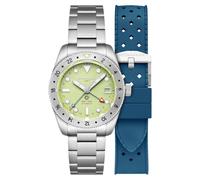 Spinnaker Herren-Armbanduhr 39 mm Croft 39 GMT Automatik Limited Edition mit massivem Edelstahlarmband SP-5157, Armband