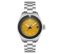 Spinnaker Piccard Herrenuhr 45 mm Automatik mit Edelstahlarmband SP-5098, Zitronengelb, Piccard automatisch