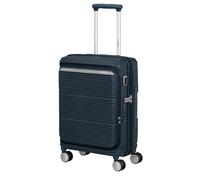 Samsonite Paralux Trolley mit 4 Rollen erweiterbar 55cm Midnight Navy
