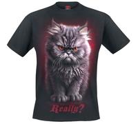 Spiral Anger Management T-Shirt schwarz in S