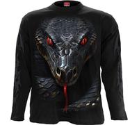 Spiral Basilisk Langarmshirt schwarz in L