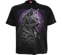 Spiral Männer-T-Shirt Celtic Whiskers Schwarz XL