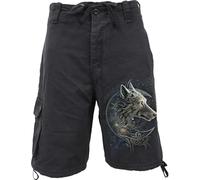 Spiral Celtic Wolf Short schwarz in XL