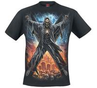 Spiral Crossed Over T-Shirt T-Shirt schwarz in L